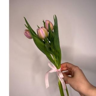 Tulipany różowe 3 szt