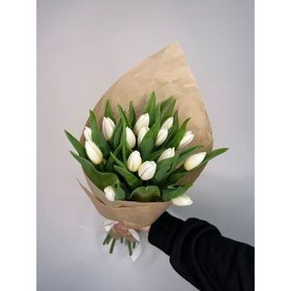 Tulipany biały 15 szt