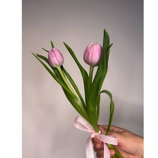 Tulipany różowe 2 szt