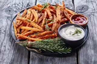 Frytki z batatów