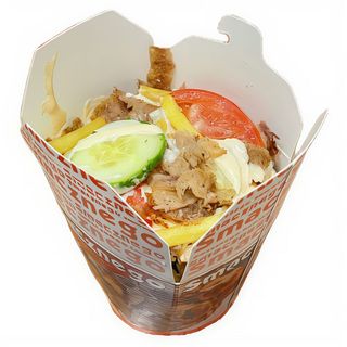 Kebab box z serem duży