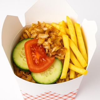 Kebab box z serem mały