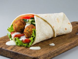 Tortilla wegetariańska średnia