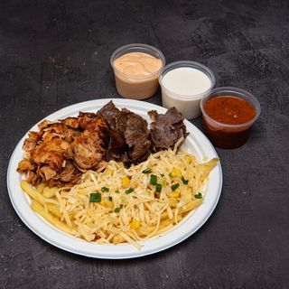 Frytki z posypką duże