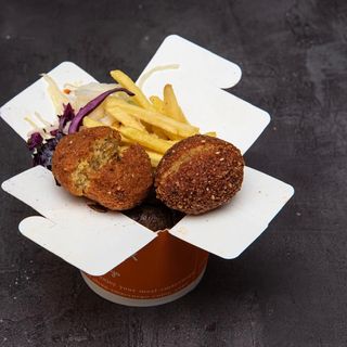 Box kebab wegetarian