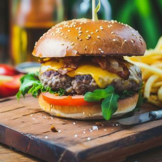 BURGER ognisty OSTRY