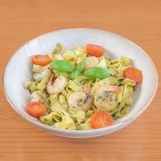 Krewetkowo-śmietanowy