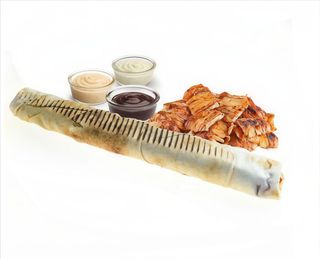 Kebab Rollo pita samo mieso z serem