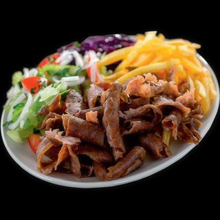 Kebab talerz Amerykański