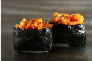 Nigiri Tatar łosoś