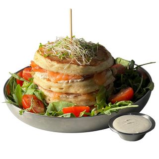Pancakes Łosos Deluxe