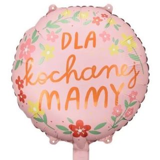 Balon z helem dla kochanej mamy