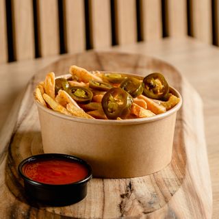 Frytki serowe na ostro