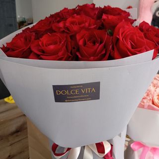 Bukiet n.3 Róża czerwona 19 szt