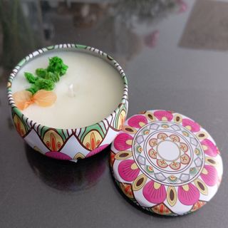 Świeca sojowa zapachowa (mały słoik)