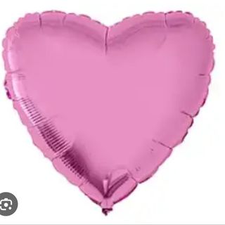Balon Serduszko rozowy