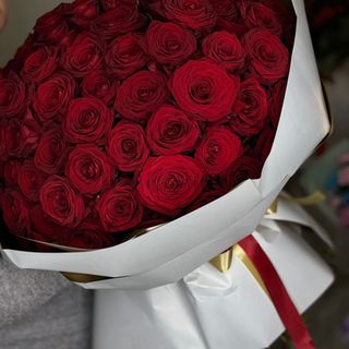 Bukiet n.14 Róża czerwona 51szt