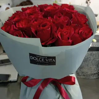 Bukiet n.16 z Róży czerwonej 19 szt