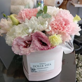 Flowerbox Serce ( mix kwiatów )