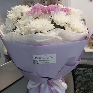 Bukiet n.40 z Chryzantemy kolorowe