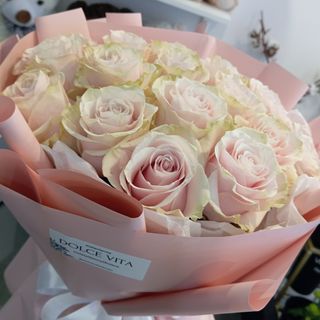 Bukiet n.66 z Róży różowej 11 szt