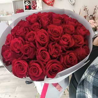 Bukiet n.81 z Róży czerwonej 35 szt