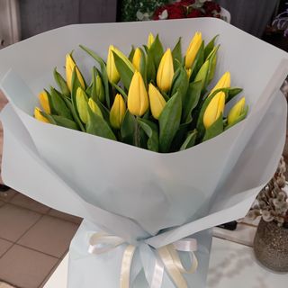 Bukiet n.85 tulipan żółty 25 szt