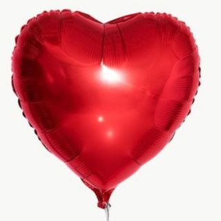 Balon Serduszko czerwony