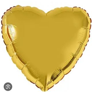Balon Serduszko zloty