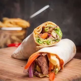 Kebab cienki z wołowiną Mega 