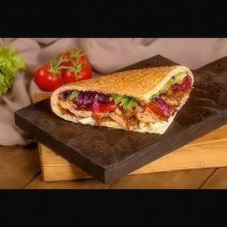 Kebab gruby z wołowiną mega