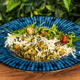 Szpinakowe tagliatelle