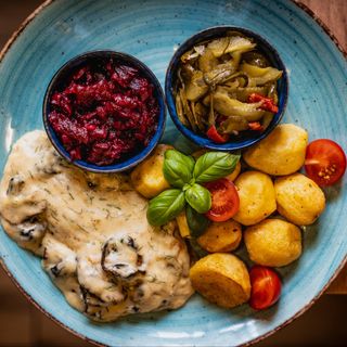 Scalopine con funghi 400g