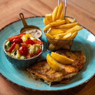 Sandacz w borowikach