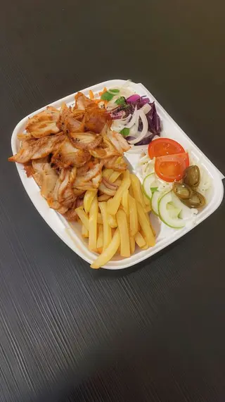 Talerz kebab mega