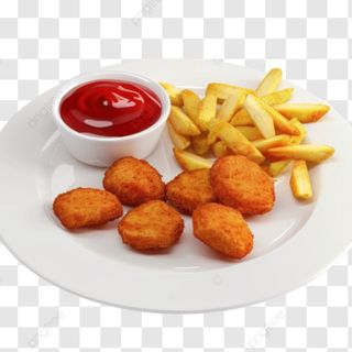 Nuggetsy z frytkami