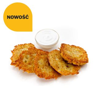 Placki Ziemniaczane z Sosem