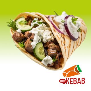 Pita kebab z serem