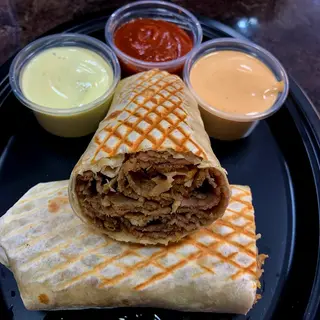 Tortilla samo mięso mega