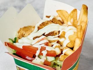 KEBAB BOX SAMO MIĘSO SREDNI