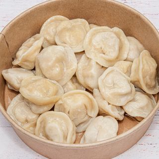 Kołduny z indyka bez cebuli z czosnkiem .