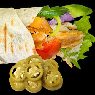 Dużo jalapeño kebab