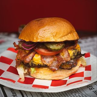  Becon and Cheddar Burger