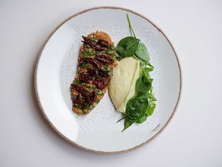 Kotlet schabowy z fileta kurczaka