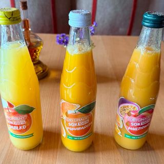 Pomaranczowy  sok naturalny