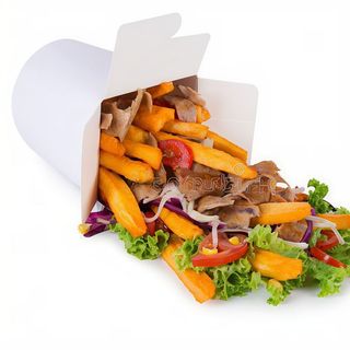 Mały Amerykański Kebab Box