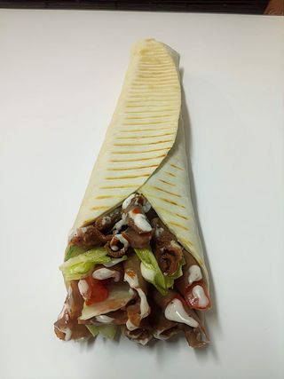 Kebab rollo bez surówki mały