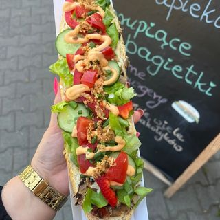 Zapiekana duża z warzywami