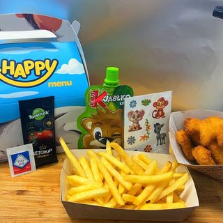 Zestaw dla dzieci HAPPY BOX + naklejki