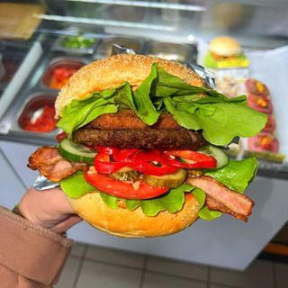 super BURGER wiejski 